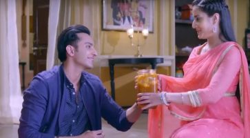 Time for a kiss between puskar and preeti (ek duje ke vaaste)