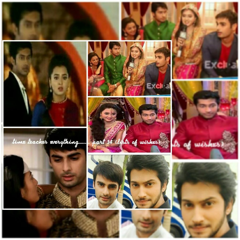 time teaches everything…….. part 14 (list of wishes)