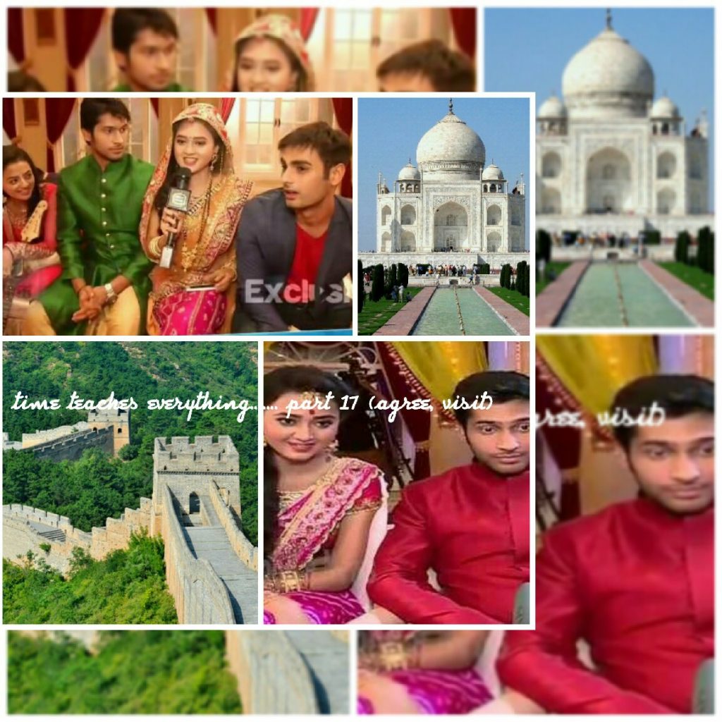 Time teaches everything………. part 17(agree, visit)