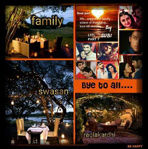 LIFE… SUPPORT OF FAMILY. SOLACE OF FRIENDSHIP…LOVE TILL ETERNITY(LFFL) PART 7 ( Last part)
