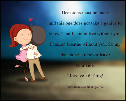 I will not leave you… Not Now… Never….