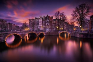 Amsterdam Night view