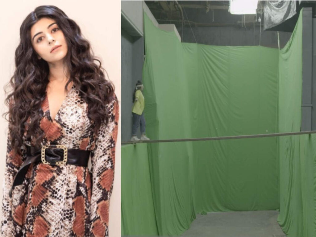 Yesha Rughani from Hero – Gayab Mode On, walks blindfolded on a 15 feet tall ledge without harness Yesha Rughani stunts