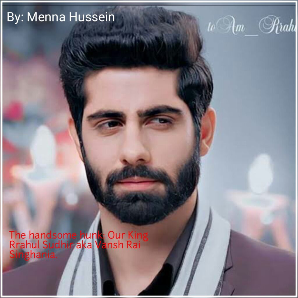 The handsome hunk: Our King Rrahul Sudhir aka Vansh Rai Singhania. #Rrarmy Part 2