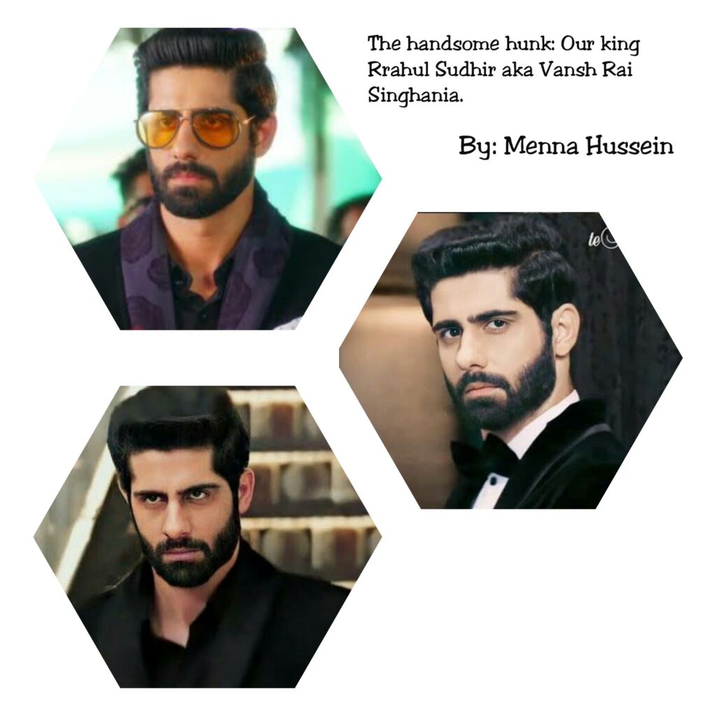 The handsome hunk: Our King Rrahul Sudhir aka Vansh Rai Singhania. #Rrarmy Part 3