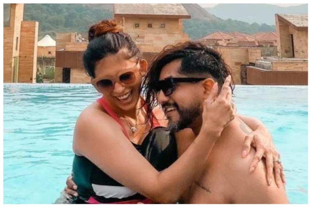Pregnant Kishwer Merchantt and husband Suyyash Rai enjoying their staycation