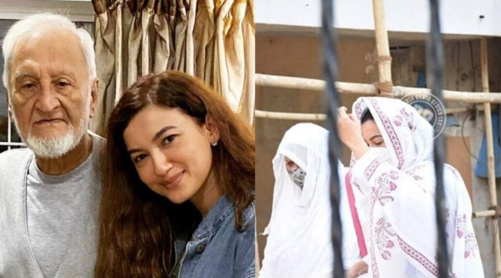 Last Rites of Gauahar Khan’s father takes place; Many celebs pour in their condolences