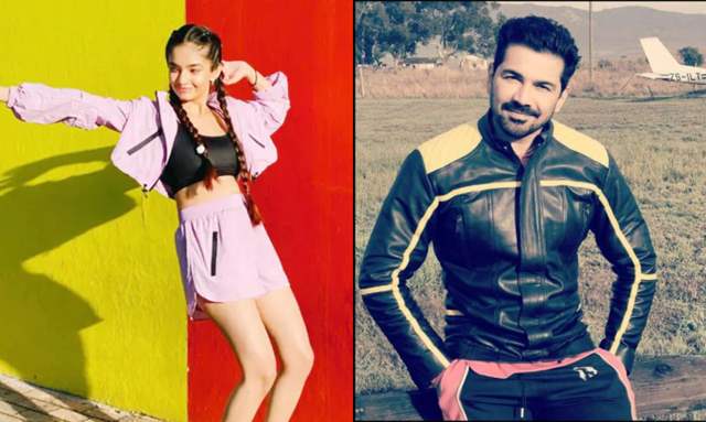 Abhinav Shukla v/s Anushka Sen in the elimination task