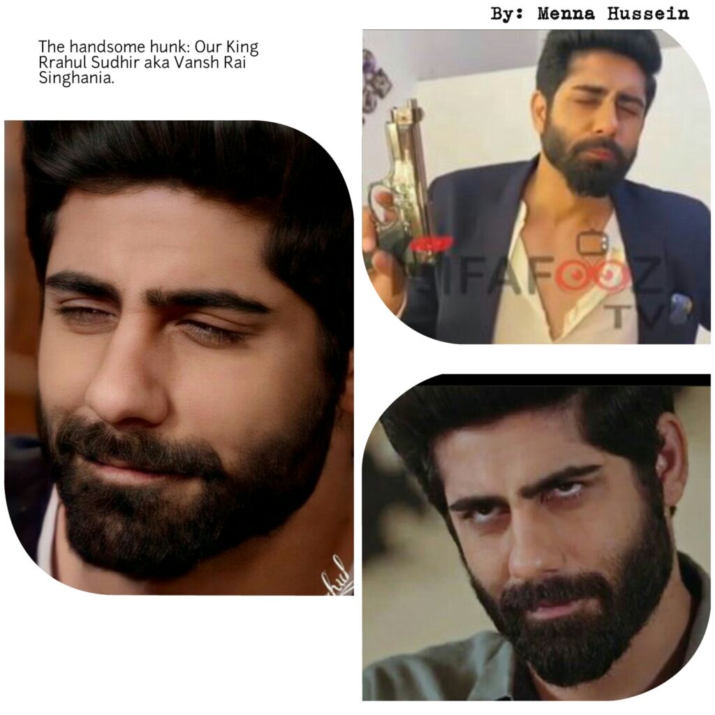 The handsome hunk: Our King Rrahul Sudhir aka Vansh Rai Singhania. #Rrarmy Part 13