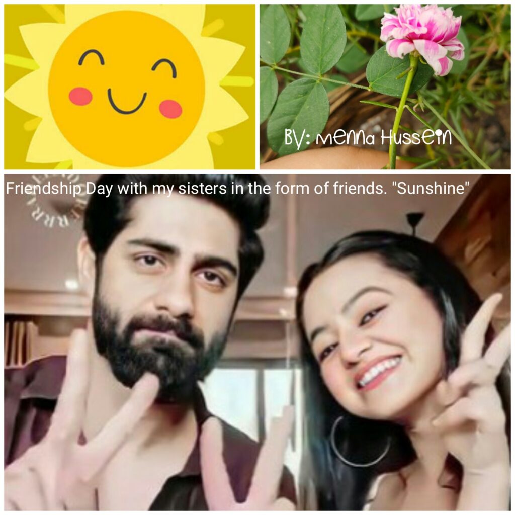 Friendship Day with my sisters in the form of friends. “Sunshine” OS