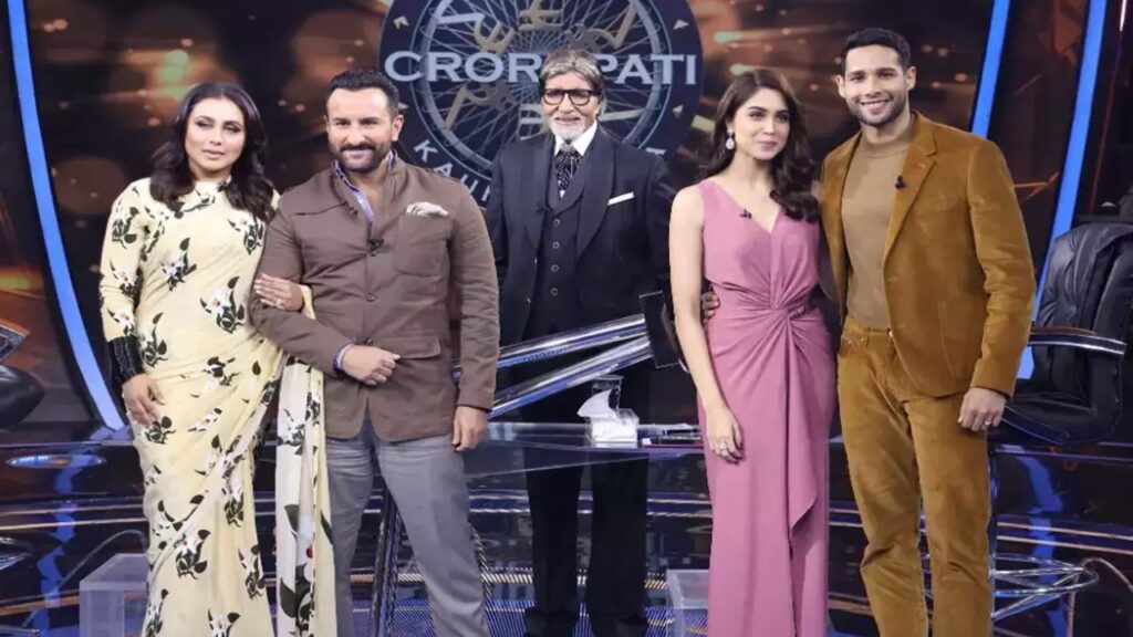 Saif Ali Khan and Rani Mukerji talk about reuniting after 12 years on the sets of Kaun Banega Crorepati 13