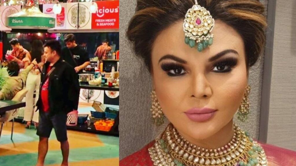 Rakhi Sawant enters the Bigg Boss 15 house with her husband Ritesh