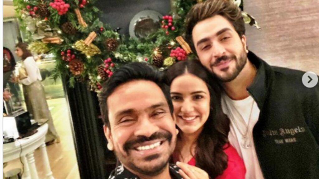 Pics from Aly Goni and Jasmin Bhasin’s pre-Christmas bash