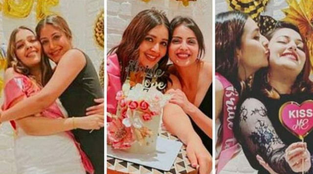 Mansi Shrivastava crashed her own bachelorette with Ishqbaaaz co-stars
