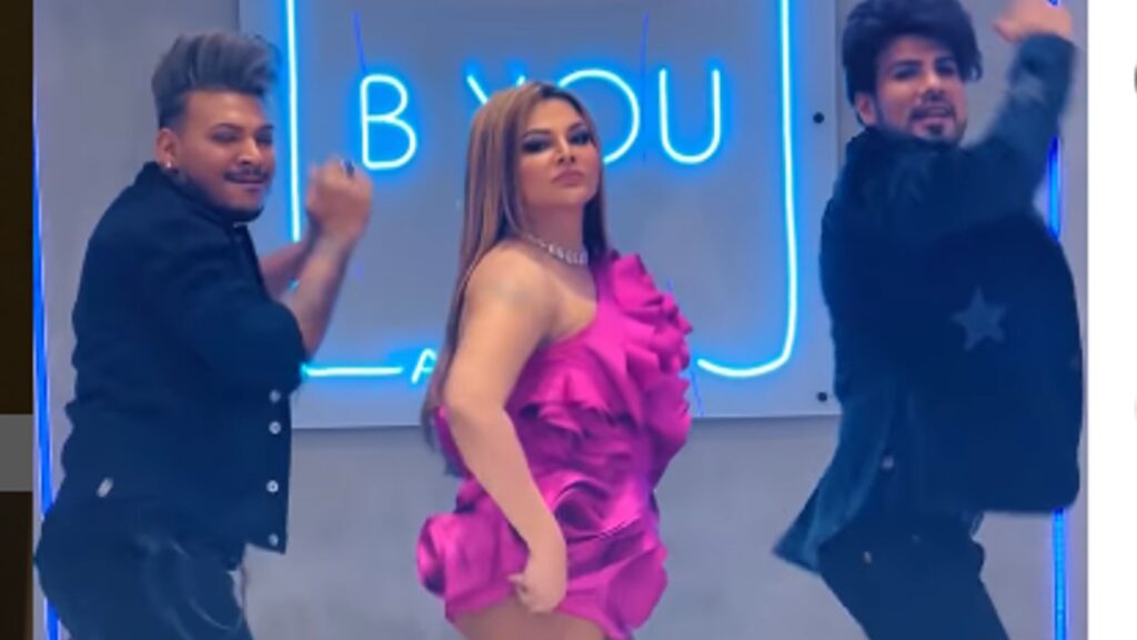 Rakhi Sawant gets trolled for her look inspired by Kim Kardashian