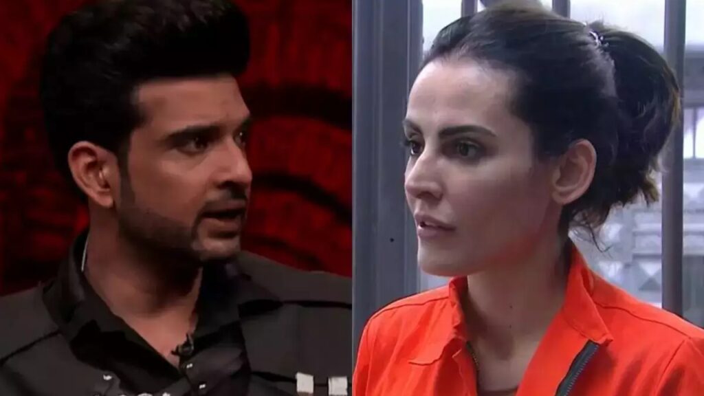 Lock Upp: Karan Kundrra asks Mandana Karimi to leave the show; slams her for playing the woman card