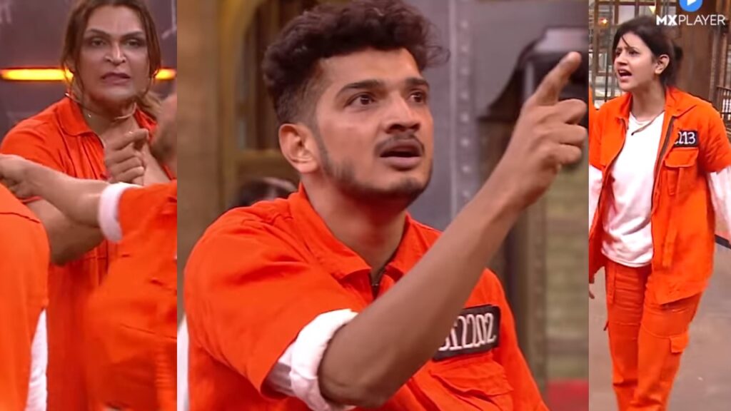 Lock Upp: Munawar Faruqui gets played by his own friends Anjali Arora and Saisha Shinde