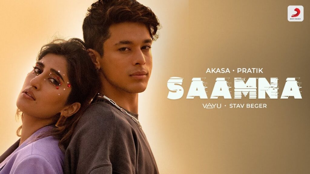 Akasa Singh and Pratik Sehajpal’s music video Saamna is out now