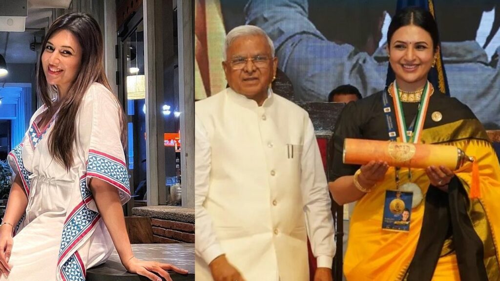 Divyanka Tripathi Dahiya honoured with the Champion of Change Award 2021 in Madhya Pradesh