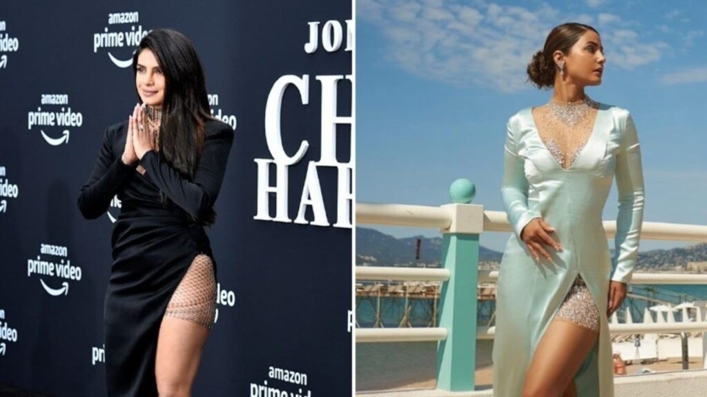 Hina Khan reacts to the comparisons between her Cannes outfit and Priyanka Chopra’s dress