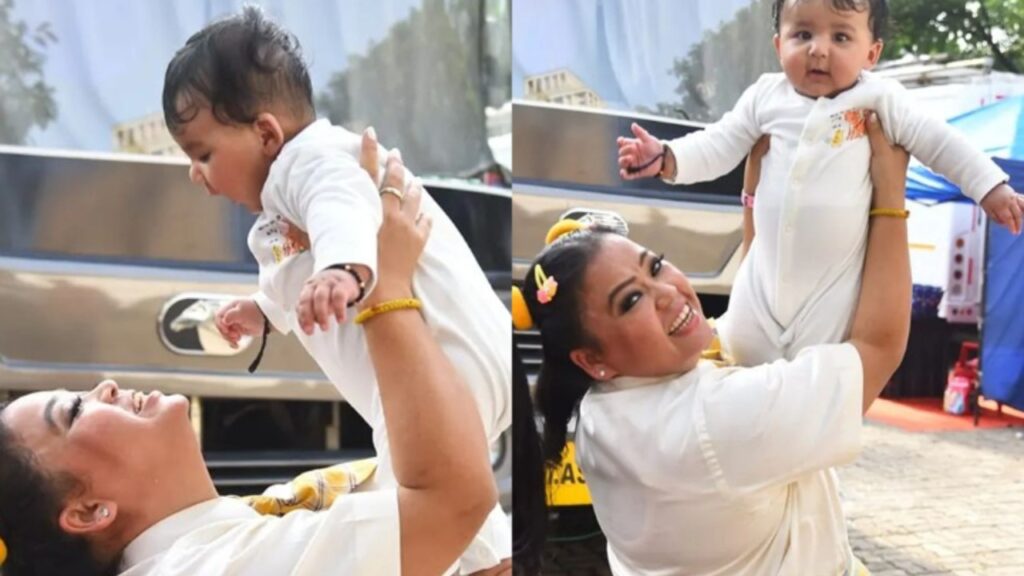 Comedian Bharti Singh brings her son Gola aka Laksh to the sets of Sa Re Ga Ma Pa L’il Champs