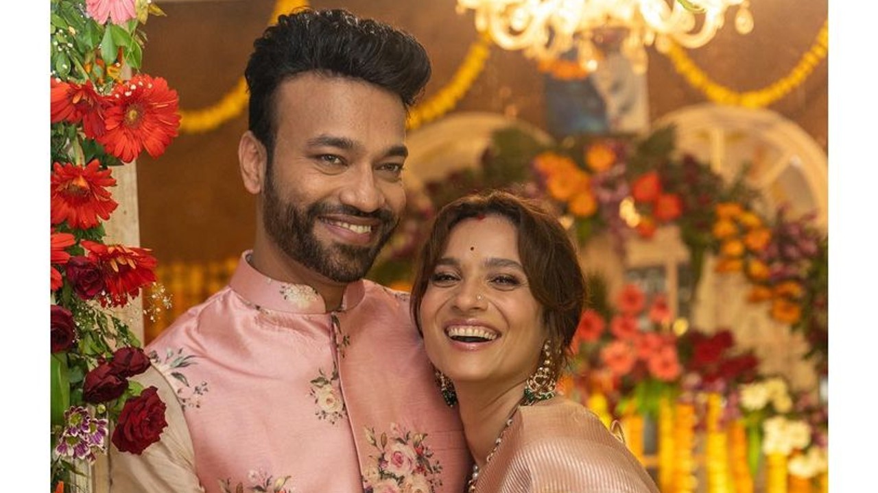 Ankita Lokhande and Vicky Jain perform Gauri Pujan in their new house