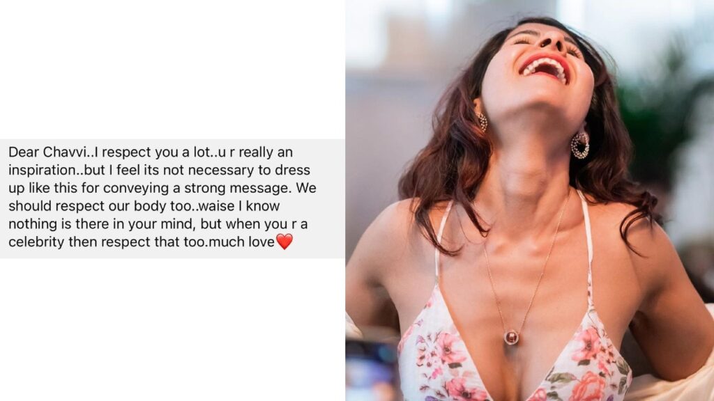 Chhavi Mittal slams netizens for commenting on her outfit and the kissing pic with husband