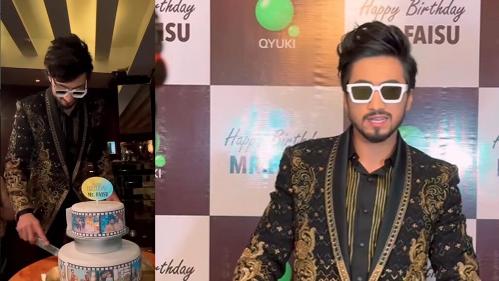 Jhalak Dikhhla Jaa 10 fame Faisal Shaikh aka Mr. Faisu throws a grand birthday party
