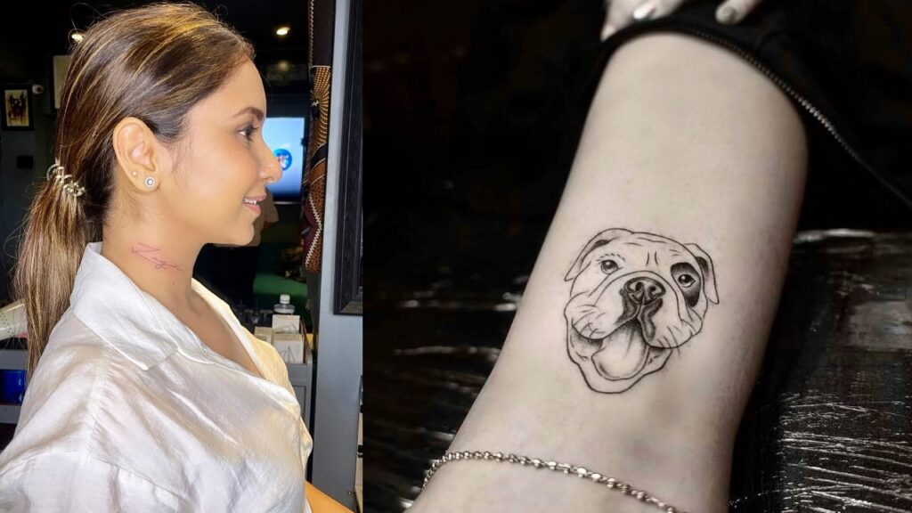 Dheeraj Dhoopar’s wife Vinny Arora gets her son Zayn’s name tattoed on her neck