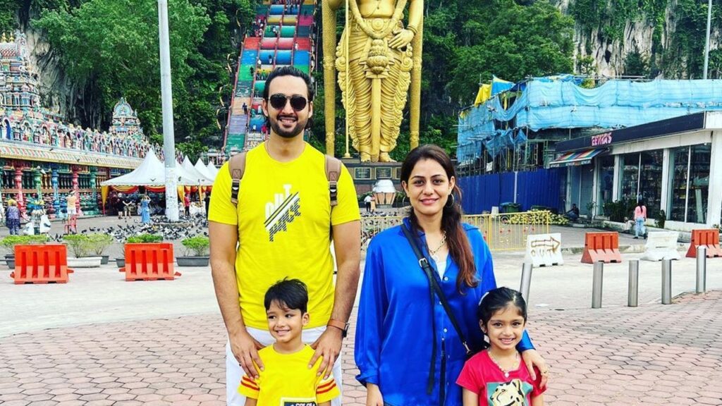 Sourabh Raaj Jain celebrates his birthday with wife Riddhima and kids in Malaysia