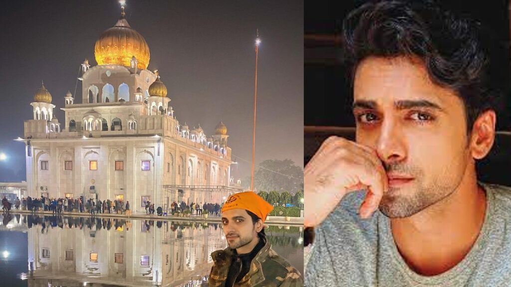 Faltu fame Aakash Ahuja visits Gurudwara to seek blessings for 2023