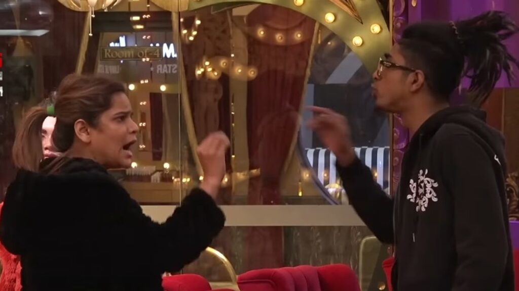 Bigg Boss 16: MC Stan locks himself in the bathroom post his fight with Archana Gautam; says he will slap Archana but gets stopped by Shiv Thakare