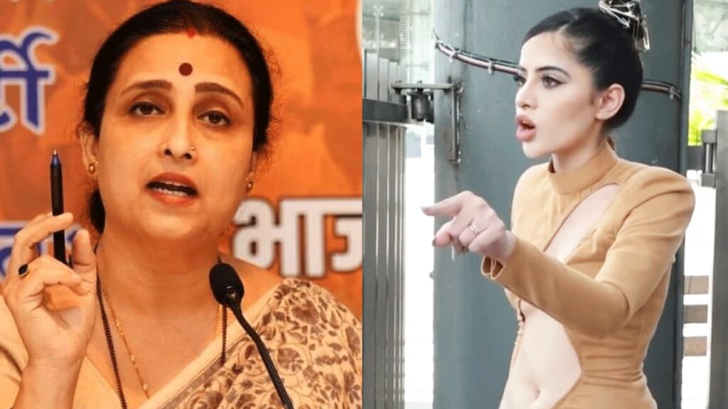 Urfi Javed files complaint against BJP Leader Chitra Wagh at Maharashtra State Commission for Women