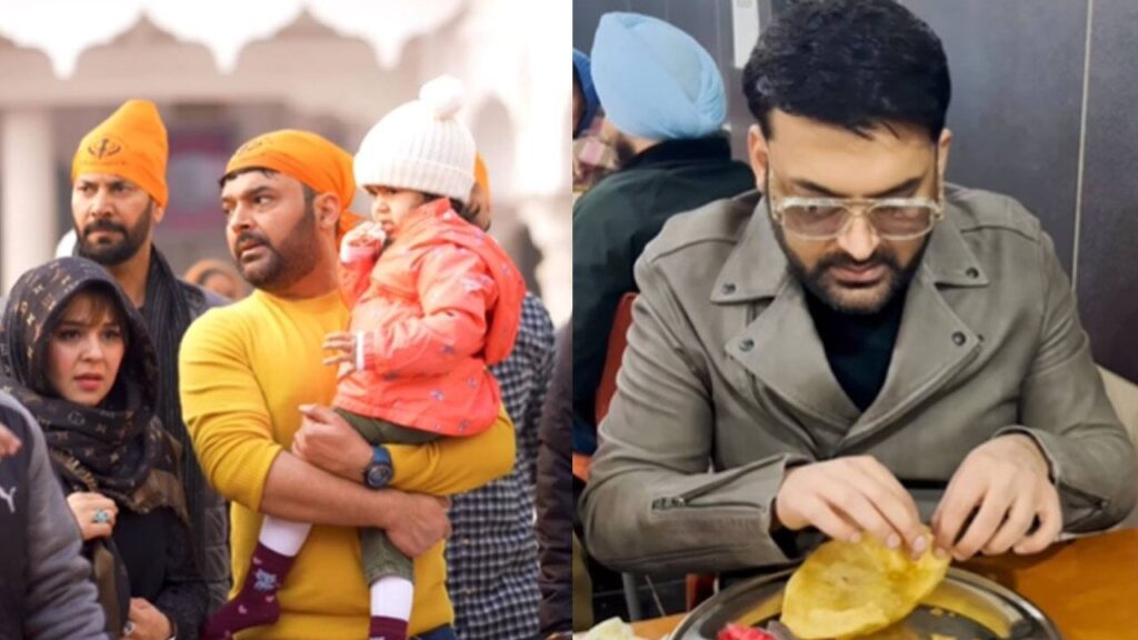 Kapil Sharma visits the Golden Temple with wife Ginni and kids