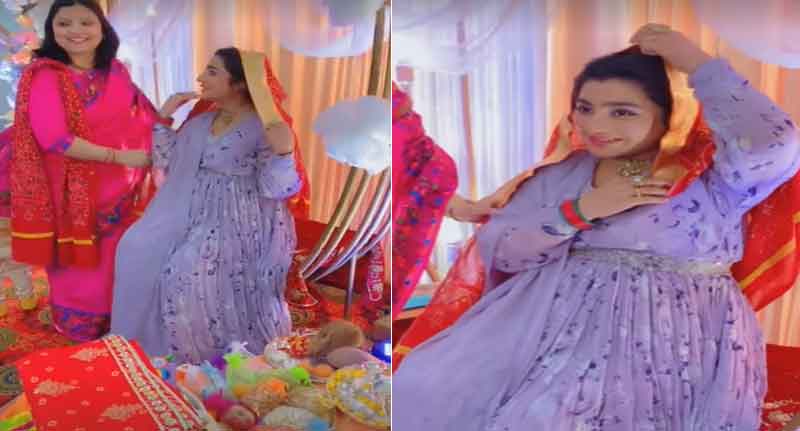 Balika Vadhu actress Neha Marda looks radiant at her baby shower