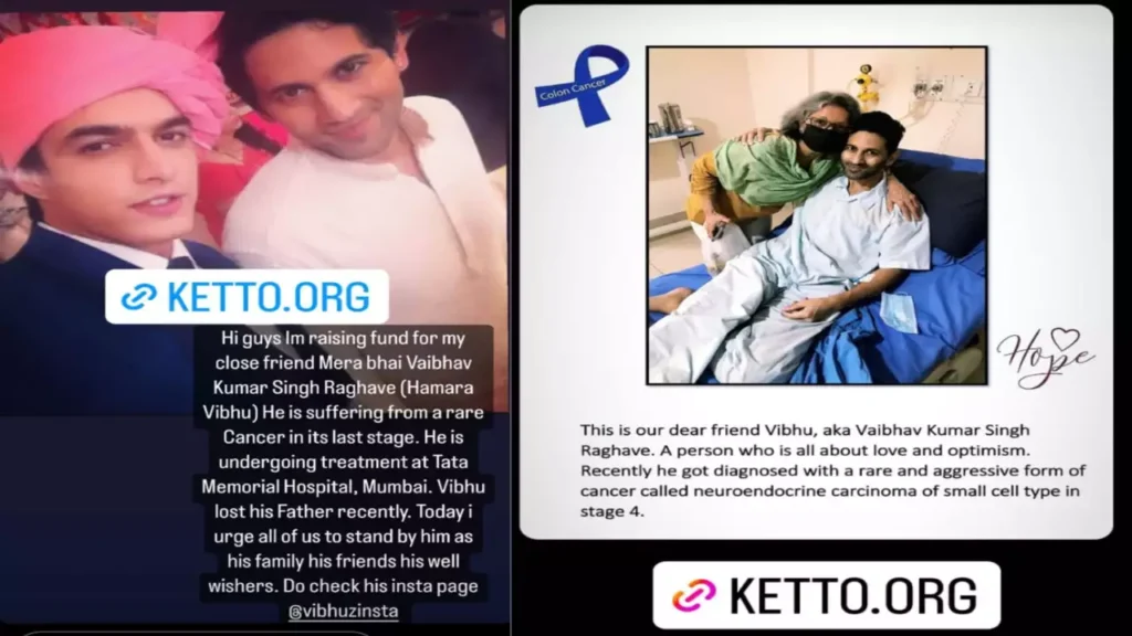 Mohsin Khan raises funds for his co-actor Vaibhav Raghave who is suffering from a rare cancer