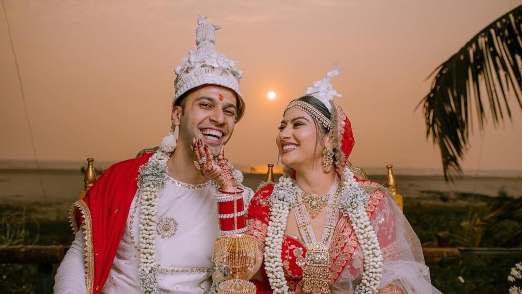 Yeh Hai Mohabbatein fame Krishna Mukherjee ties the knot with Chirag Batliwalla in Goa