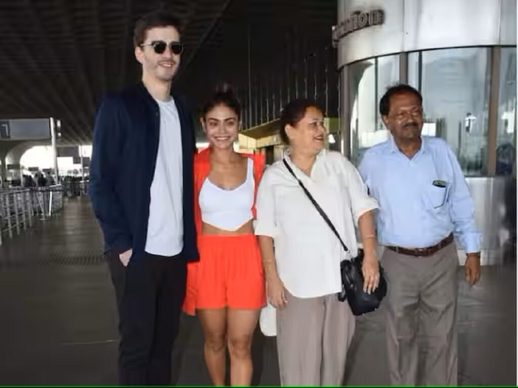 Excited bride-to-be Sreejita De embarks on a wedding journey to Germany with fiancé Michael Blohm-Pape and parents