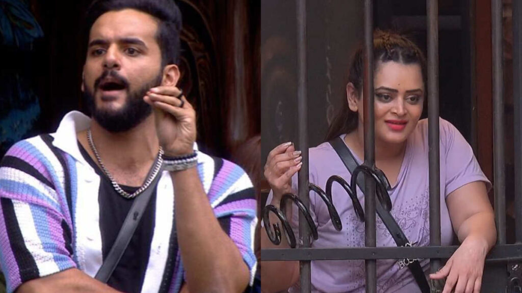 Explosive face-off between Abhishek Malhan and Bebika Dhurve during a fiery face-reading task