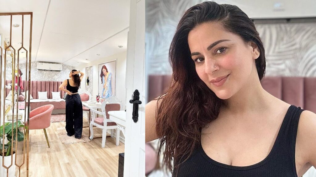 Inside Shraddha Arya’s lavish vanity van: A glimpse into her carefree and vibrant personal space