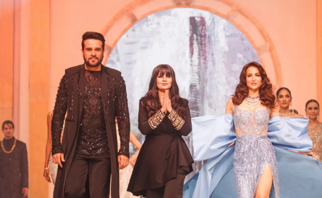 The Kapil Sharma Show fame Krushna Abhishek Walks the Ramp for Designer Neeta Lulla