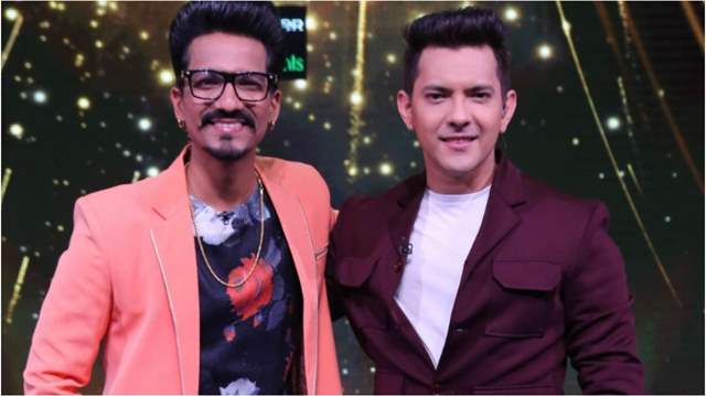 Haarsh Limbachiyaa joins Aditya Narayan to host the finale of Sa Re Ga Ma Pa!