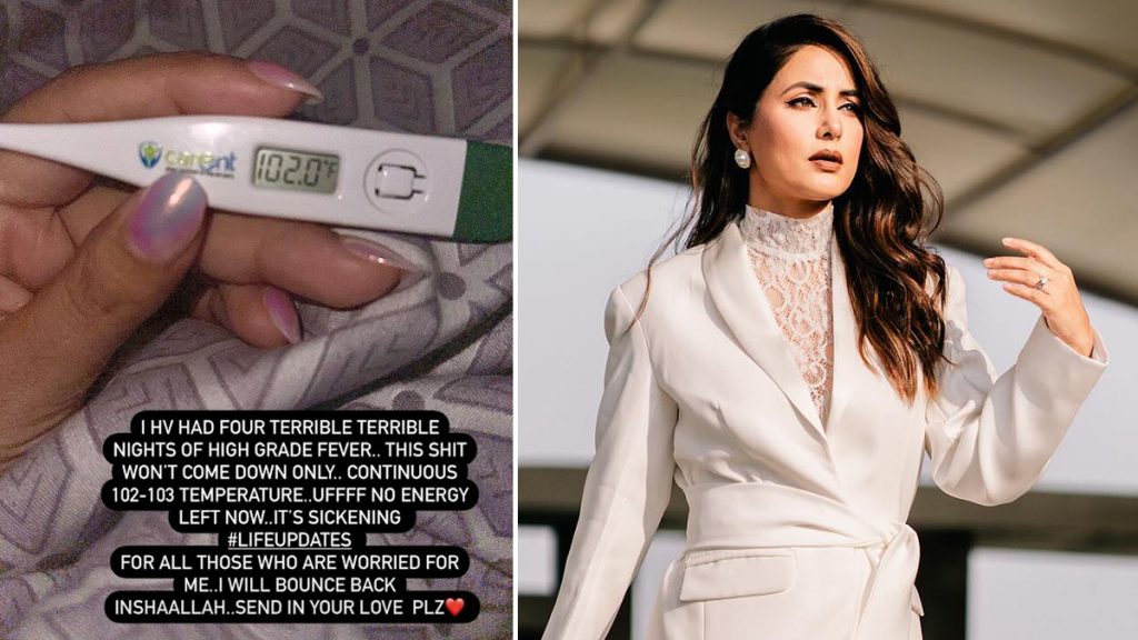 Hina Khan Shares Health Struggles on Instagram, Seeks Fans’ Support for Speedy Recovery