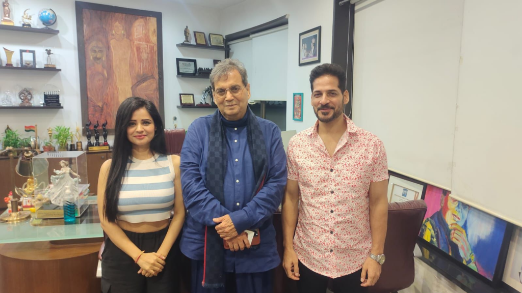 Subhash Ghai Lauds Lucky Mehta’s Performance on ‘Jaanki’ Sets; Actor Thrilled by Legendary Director’s Surprise Visit