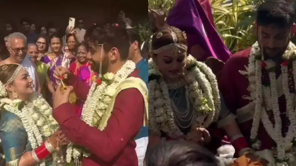 Nehalaxmi Iyer and Rudraysh Joshii’s tie the knot of holy matrimony