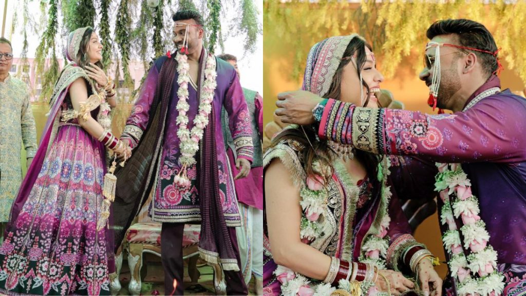 Divya Agarwal and Apurva Padgaonkar Say “I Do”: A Dreamy Wedding at Home
