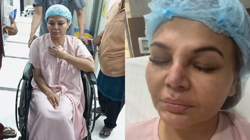 Rakhi Sawant Undergoes Successful Surgery for Uterine Tumor Amidst Family Allegations and Public Concerns