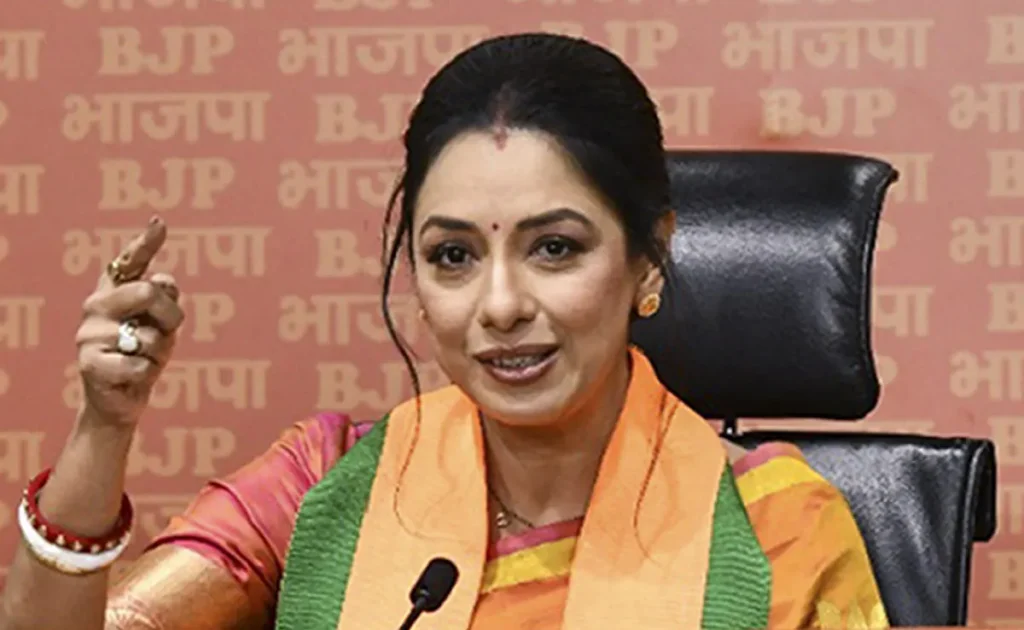 Actress Rupali Ganguly Joins BJP Ahead of Lok Sabha Elections