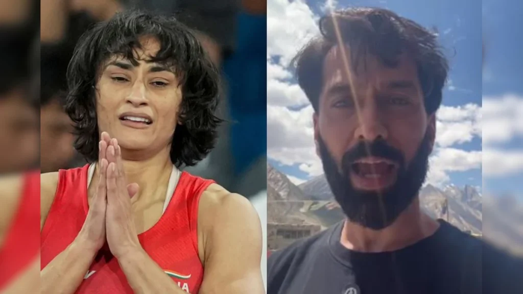 Nakuul Mehta Dedicates Heartfelt Poem to Vinesh Phogat After Her Retirement from Wrestling